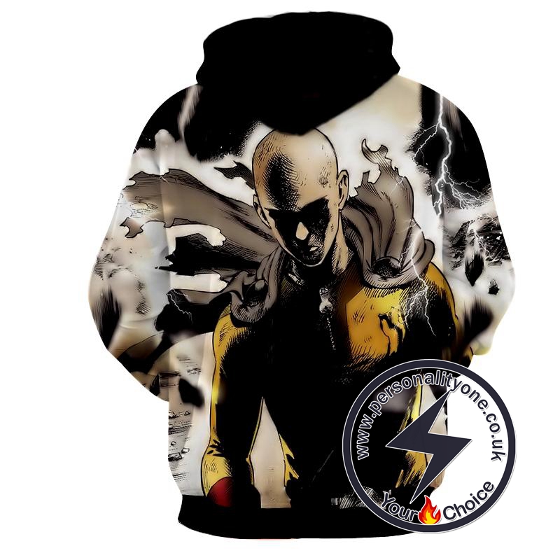 One Punch Man - Saitama 3D - Hoodies